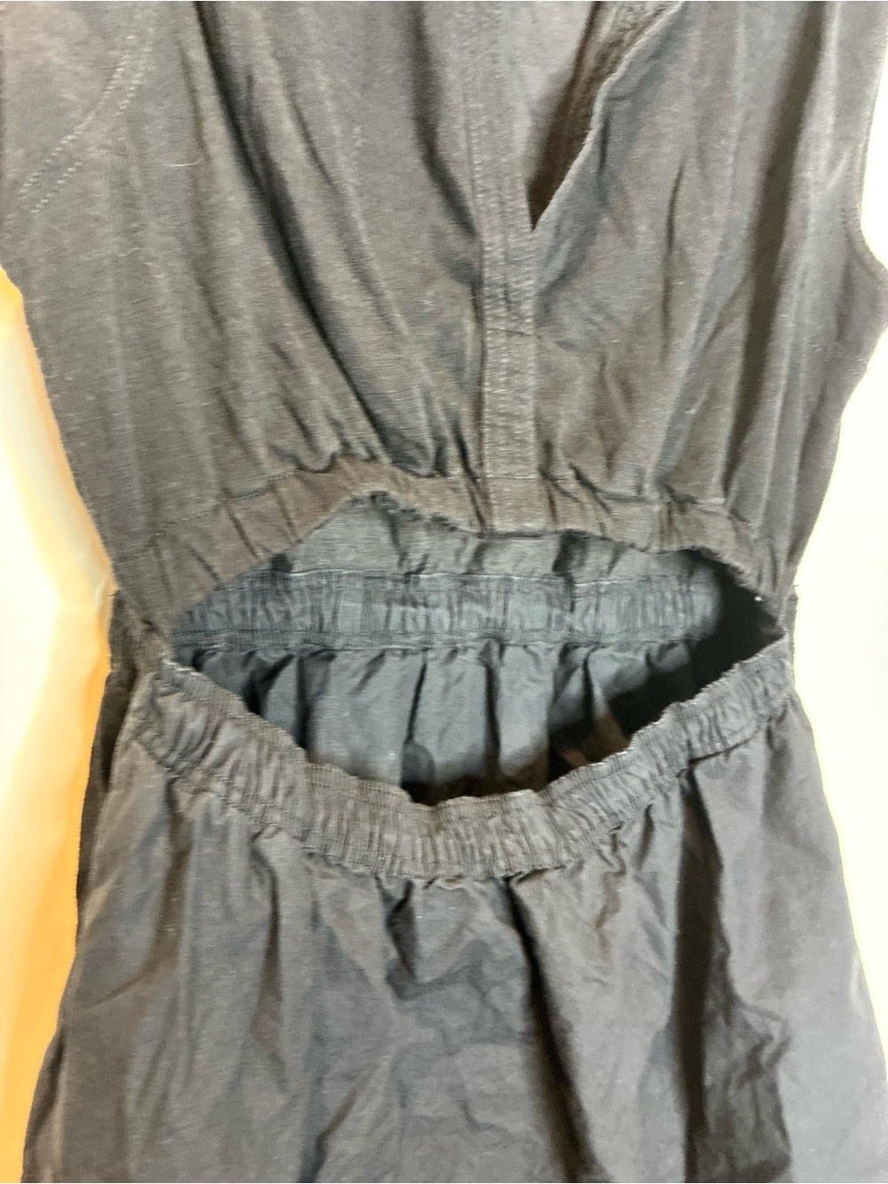 By Anthropologie | short sleeve cut out mini dress - Picture 6 of 6